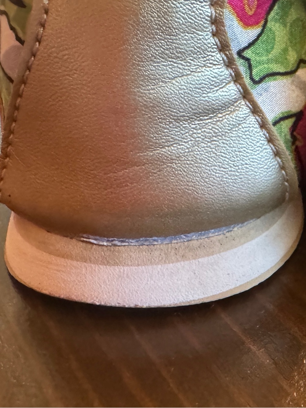 Coach Floral Lace-Up Fashion Sneakers - Picture 9 of 10